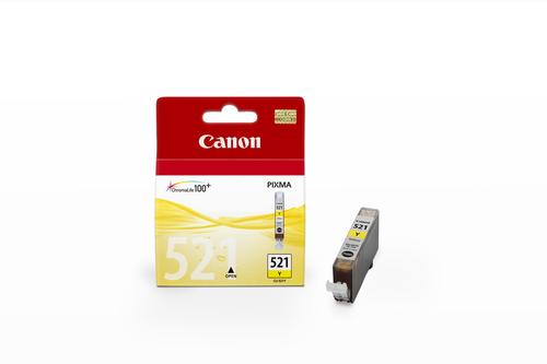 CANON CLI-521 Y ink cartridge, 1 piece, Original Yellow