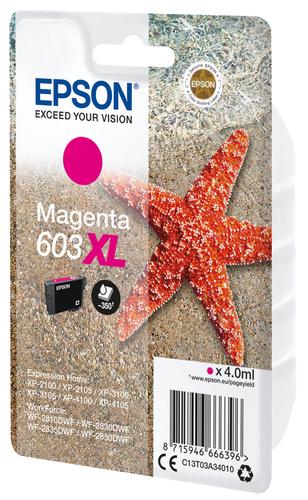 EPSON Ink C13T03A34010 / 603XL XL Magenta