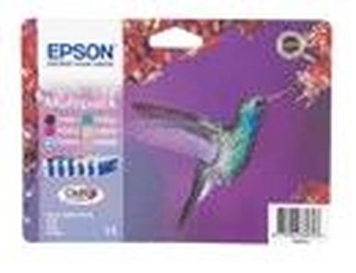 EPSON Ink C13T08074011 / T0807 Multipack Black, Cyan, Magenta, Yellow, Photo Cyan, Photo Magenta