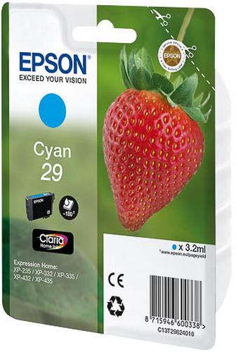EPSON Ink C13T29824012 / 29 Cyan Standard