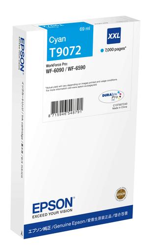 EPSON Ink C13T90724N / T9072N XXL Cyan
