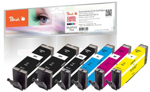 Peach Pattern Canon No. 580XL/581XL MultiPackPlus REM, KOM