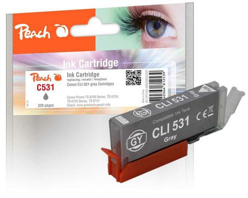 Peach Canon CLI-531, 6119B001 grey compatible