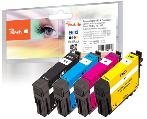 Peach Epson Cartridge No. 603 MultiPack REM,KOM