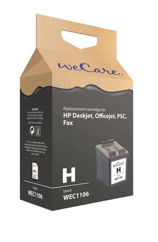 Wecare WEC1106 ink cartridge, 1 piece, Black