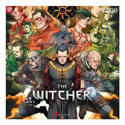 Cenega The Witcher: Nilfgaard Jigsaw Puzzle, 500 pieces, Video Game