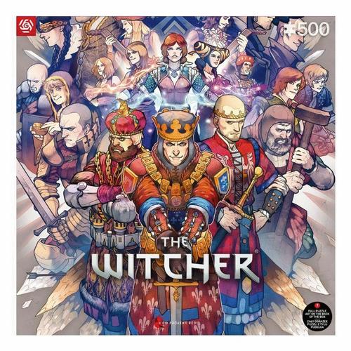 Cenega The Witcher Northern Realms Jigsaw Puzzle, 500 Pieces, Video Game