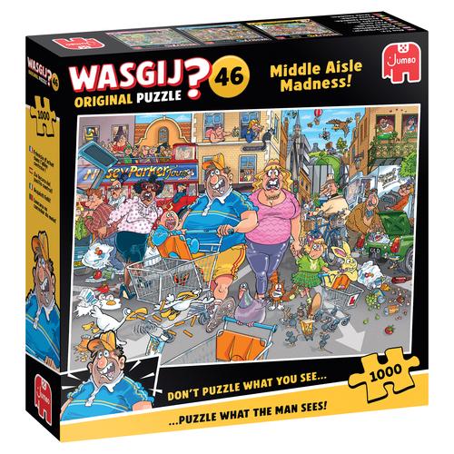 Jumbo Wasgij Original 46 - Middle Aisle Madness! (1000 pieces)