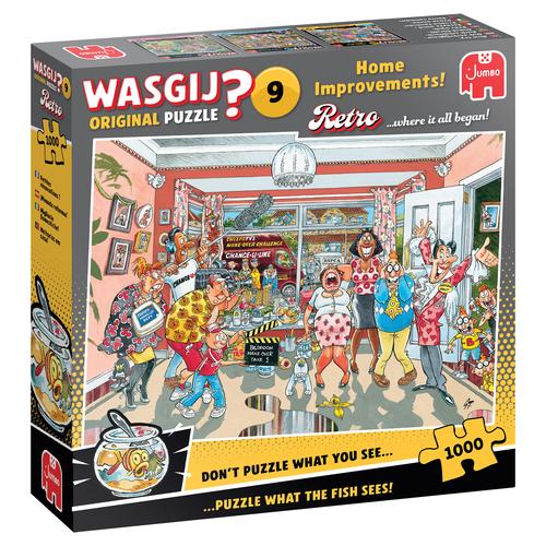 Jumbo Wasgij Retro Original 9 - Home Improvements! (1000 pieces)