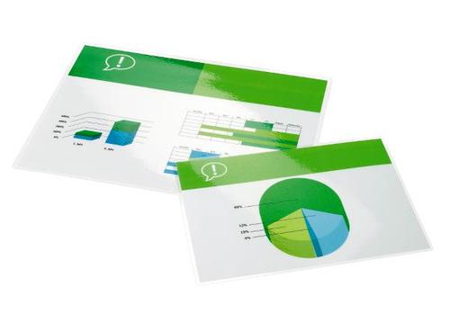 GBC Document Laminating Pouches A4 2x100 Micron Gloss (100-pack)