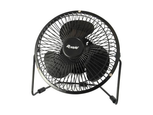 Equip 6" Table Fan USB Ultra Quiet 15cm 1.50m black