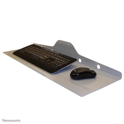 NeoMounts Mouse/keyboard tray holder. Sil. Max. 10KG