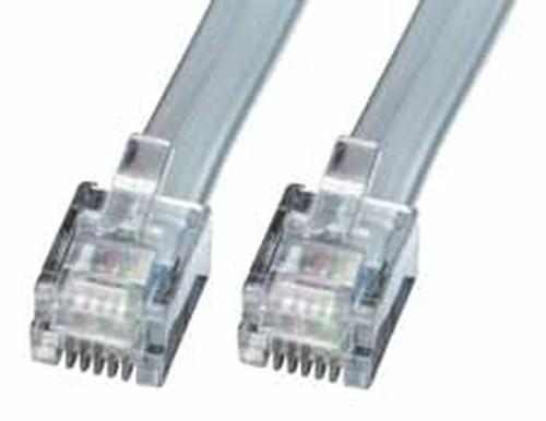 Lindy RJ-12 Cable 6/6 1:1 connected 3m