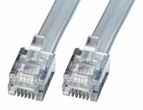 Lindy RJ-12 Cable 6/6 1:1 connected 5m