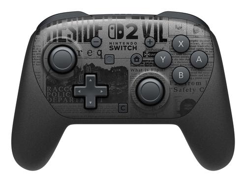 Nintendo Switch 2 Pro Controller - Resident Evil Requiem Edition Black Bluetooth/USB Gamepad Analog/Digital Switch 2