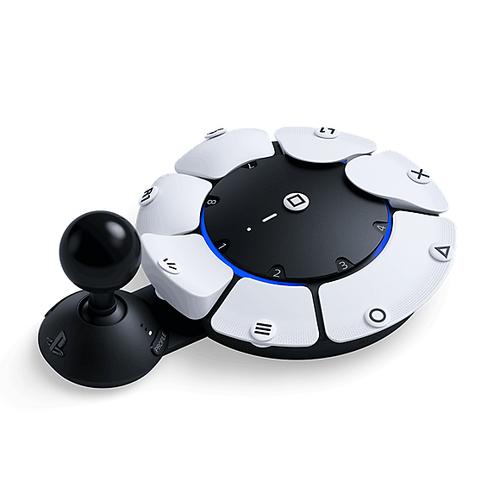SONY Black, White Bluetooth/USB PlayStation 5 Access Controller