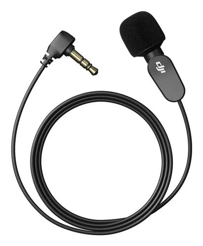 DJI 6941565971340 Black Lavalier Microphone