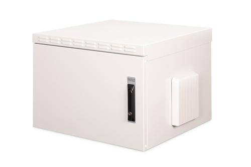 Digitus Wall enclosure IP55 - for outdoor use - 600x600 mm (W x H) (light grey, 7 height units)