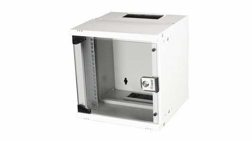 Equip 10" Wall-mount enclosure glass door ECO 300x300mm 6U grey