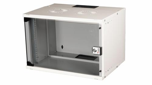 Equip 19" Wall Mount Enclosure Glass Door ECO 540x400mm 7U grey
