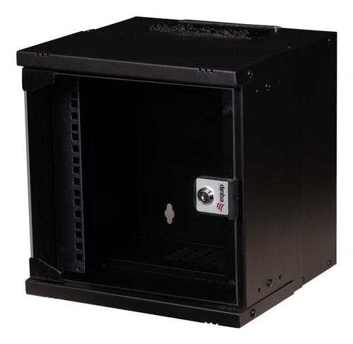Equip 10" Wall Mount Enclosure Glass Door ECO 300x300mm 6U black