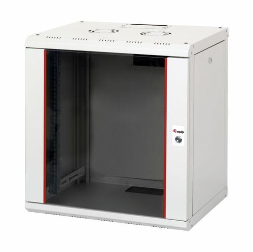 Equip 19" Network Cabinet Glass Door PM 600x450mm 12U grey