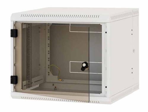 Triton RBA-09-AD6-CAX-A1 9U wall-mount rack, white