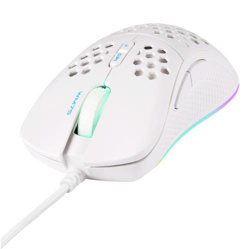 Deltaco Gaming Mouse WM75 USB, RGB, white