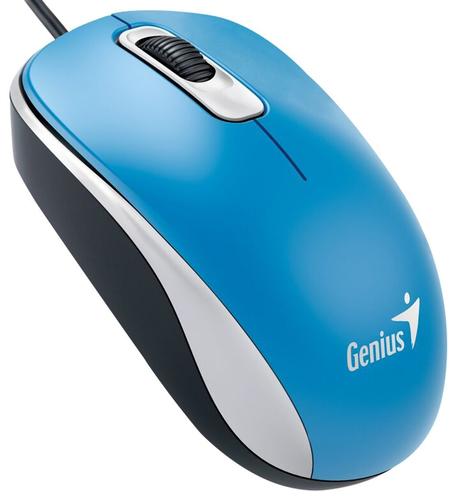 Genius Computer Technology DX-110 Office Mouse, Ambidextrous, USB Type-A, Optical, 1000 DPI
