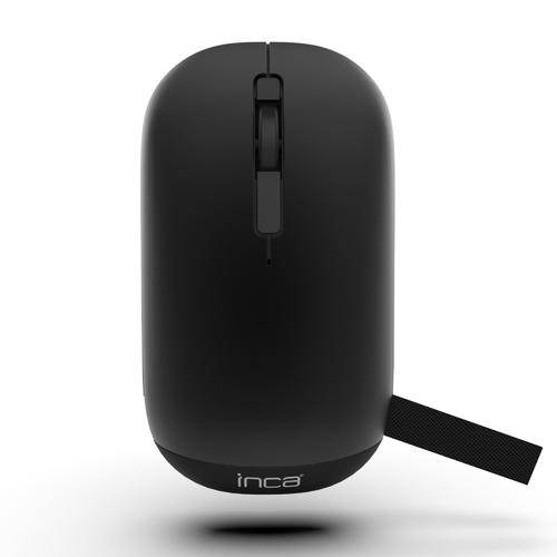 Inca Wrls Mouse 1600DPI/2xBT5.4/4Buttons/LED/2.4GHzUSB-C sw