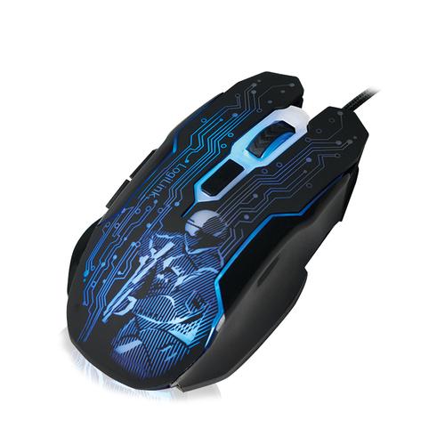 Logilink Gaming Mouse, USB, 6-button, 2400dpi