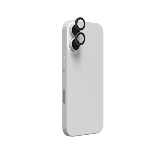 Zagg InvisibleShield Glass Elite (CameraRings) Lens Protection for Apple iPhone 17/16/16+ Sea Kelp