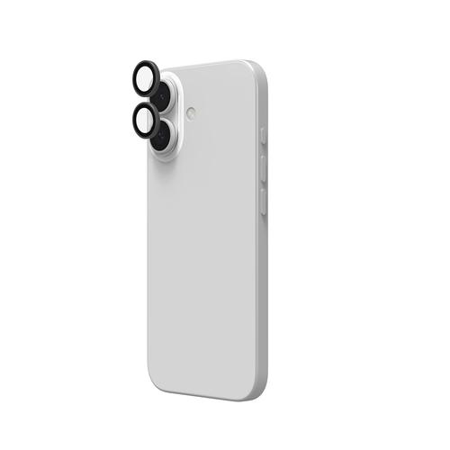 Zagg InvisibleShield Glass Elite (CameraRings) Lens Protection for Apple iPhone 17/16/16+ Silver