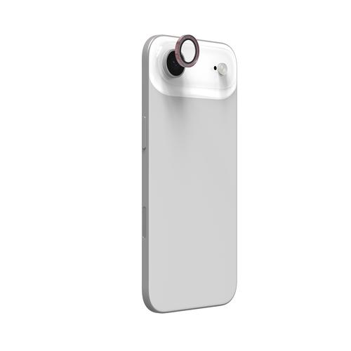 Zagg InvisibleShield Glass Elite (CameraRings) Lens Protection for iPhone 17 Air, Pink Glitter