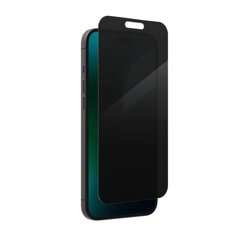 Zagg InvisibleShield Glass Elite Privacy 360 Screen Protector for Apple iPhone 16 Plus/15 Plus