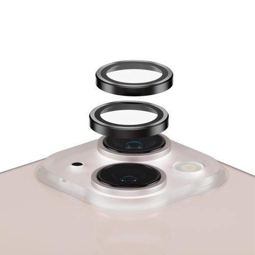 PanzerGlass ® Hoops® Black Camera Lens Protector for iPhone 13 mini | 13