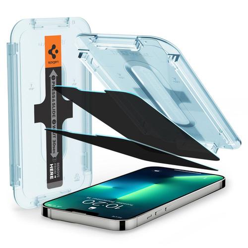 Spigen AGL03378 mobile phone screen/back protector. Clear screen protector for Apple. 2 piece(s)