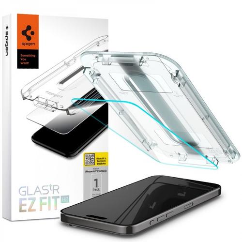Spigen AGL06898 mobile phone screen/back protector. Clear screen protector for Apple. 1 pc