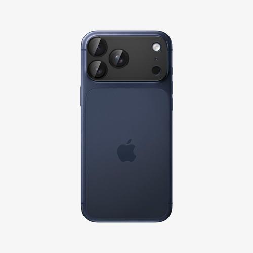 Spigen Optik Pro XL EZ Fit iPhone 17 Pro Lens Protector, Black