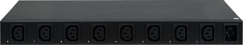 INTER-TECH PDU SD-1688, 16A (black, 8 switchable C13 outlets)