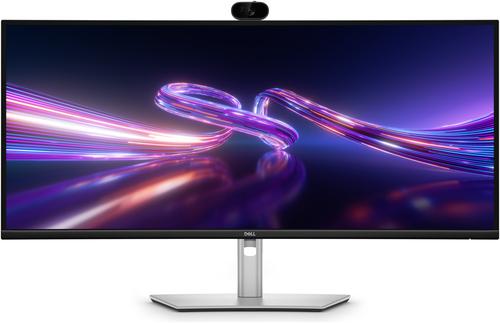 DELL Pro P P3426WEV computer monitor, 86.6 cm (34.1"), 3440 x 1440 pixels Wide Quad HD LCD, Black, Silver