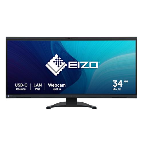 Eizo FlexScan EV3450XC-BK 34.1-inch UWQHD IPS Panel 21:9 Curved Monitor