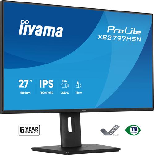 Iiyama ProLite XB2797HSN-B1 computer monitor, 68