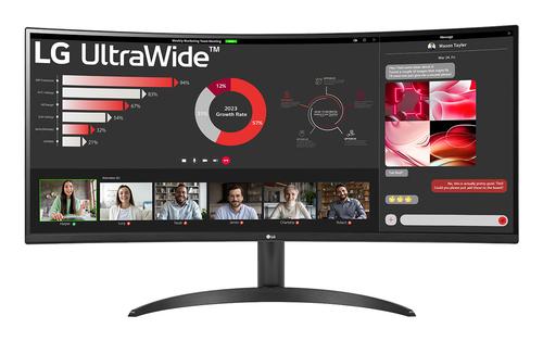 LG 34WR50QK-B computer monitor, 86.4