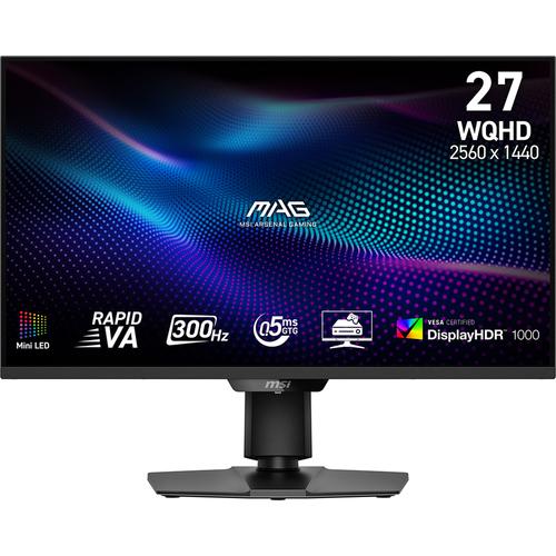 MSI MAG 274QPF X30MV computer monitor, 68.6 cm (27"), 2560 x 1440 pixels, Wide Quad HD LCD, Black
