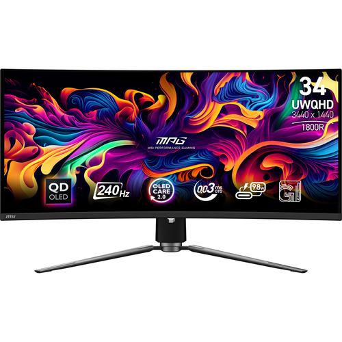 MSI MPG 341CQPX QD-OLED computer monitor