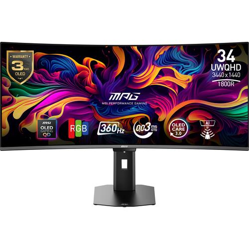 MSI MPG 341CQRDE QD-OLED X36 computer