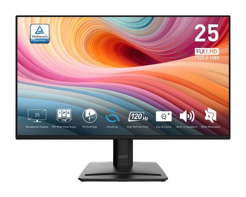 MSI Pro MP252 E2 computer monitor, 62.2 cm (24.5), 1920 x 1080 pixels, Full HD, LED, Black