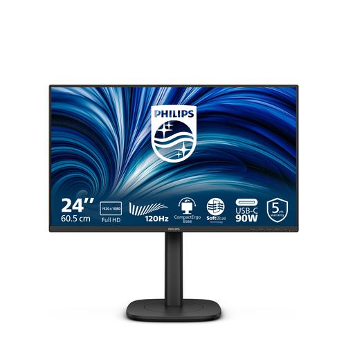 PHILIPS 3000 series 24B2U3301/00 computer monitor 60.5 cm (23.8) 1920 x 1080 pixels Full HD LCD Black