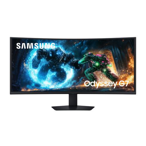 SAMSUNG G75F computer monitor, 101.6 cm (40), 5120 x 2160 pixels WUHD LCD, Black